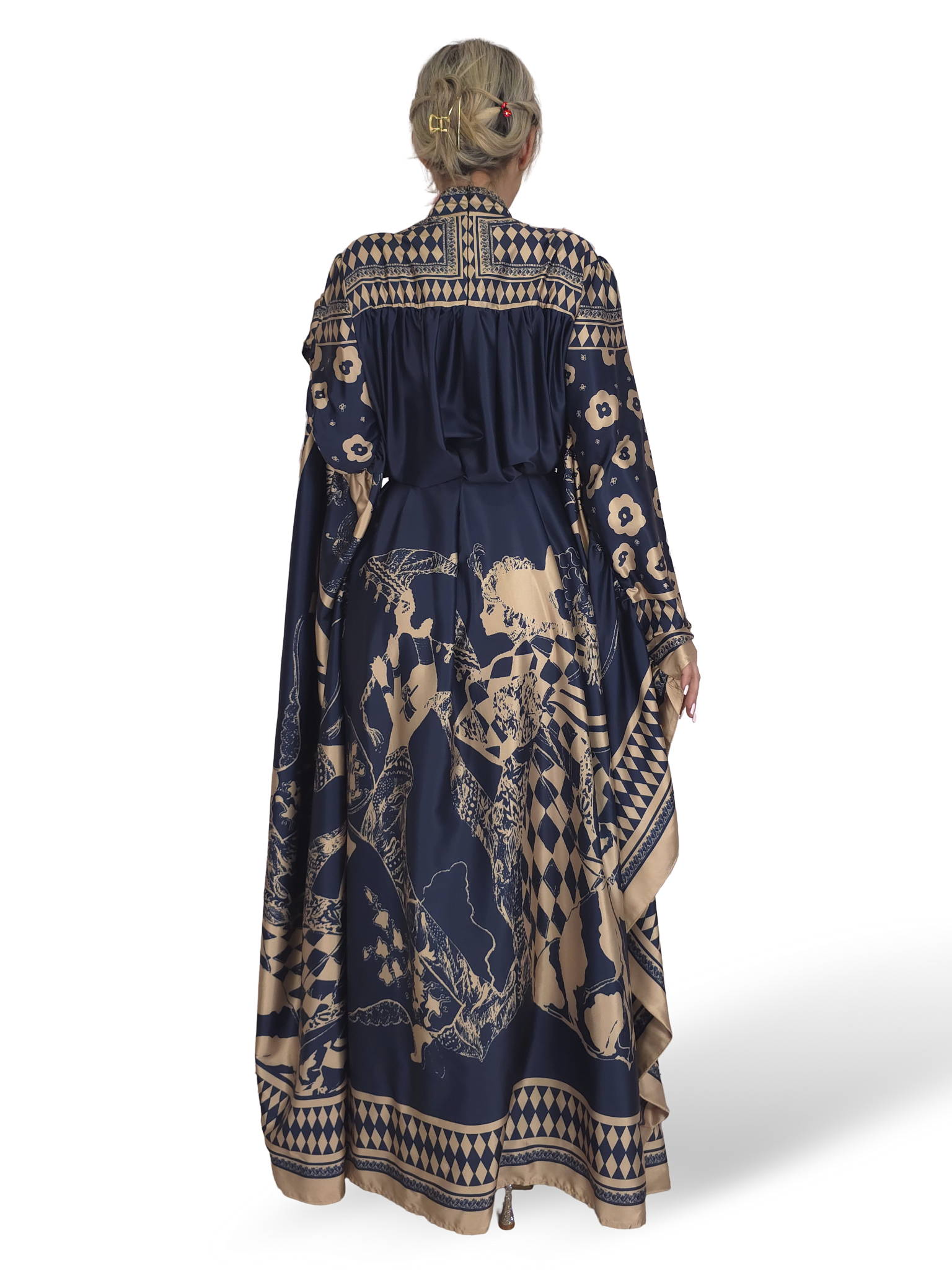VESTIDO KAFTAN ESTAMPADO JOT