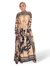 VESTIDO KAFTAN ESTAMPADO JOT