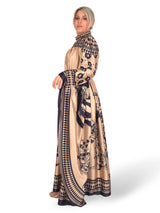 VESTIDO KAFTAN ESTAMPADO JOT