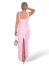 VESTIDO FLORES 3D JOT