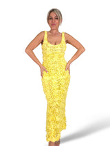 VESTIDO FLORES 3D JOT