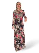 VESTIDO FLORAL DE TULE