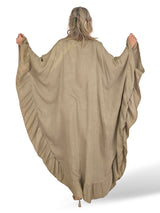 KAFTAN PALMERAS LENTEJUELAS VOLANTES JOT