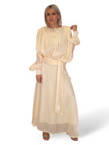 VESTIDO LARGO  GOLDEN DAYS PARIS