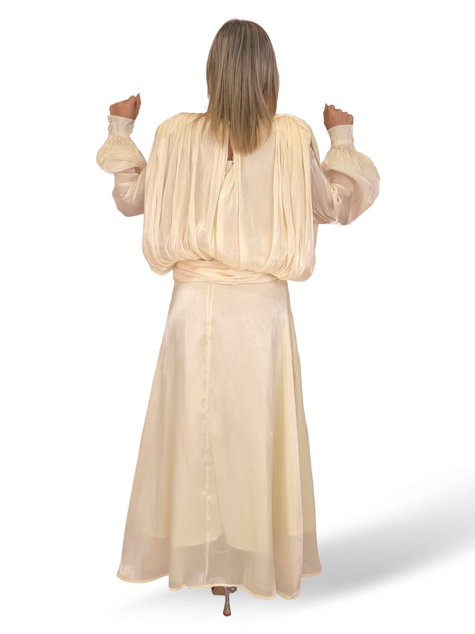 VESTIDO LARGO  GOLDEN DAYS PARIS