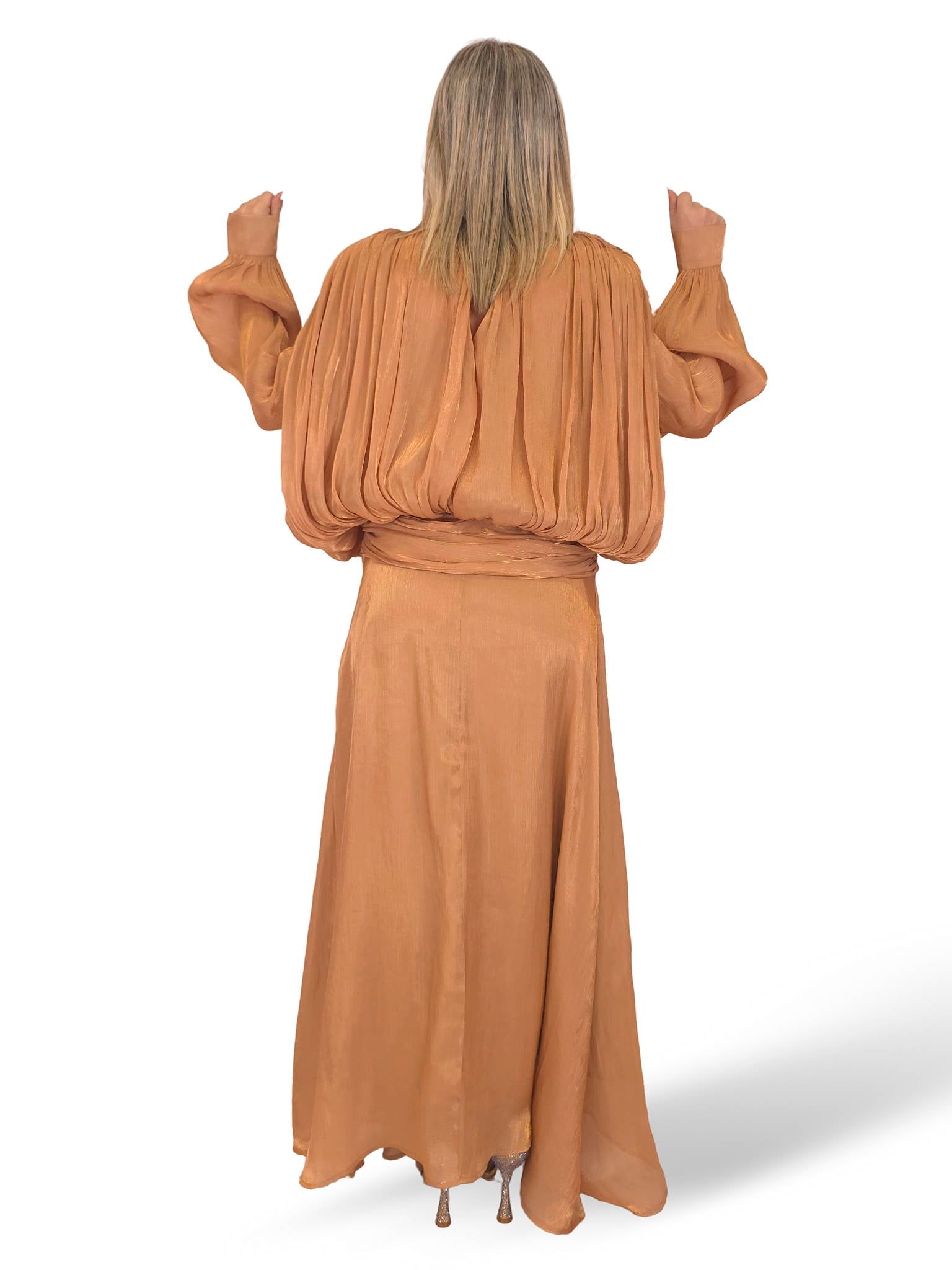 VESTIDO LARGO  GOLDEN DAYS PARIS