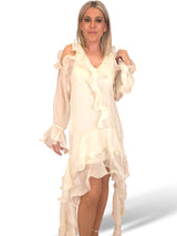 VESTIDO GOLDEN PARIS TUL VOLANTES JOT