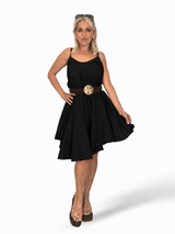 VESTIDO ASIMETRICO GASA BOAL JOT