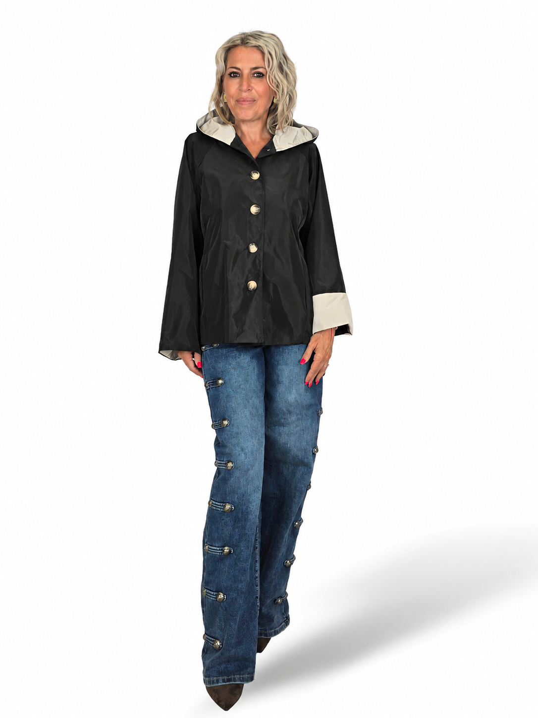 CHAQUETA CORTAVIENTOS CAPUCHA