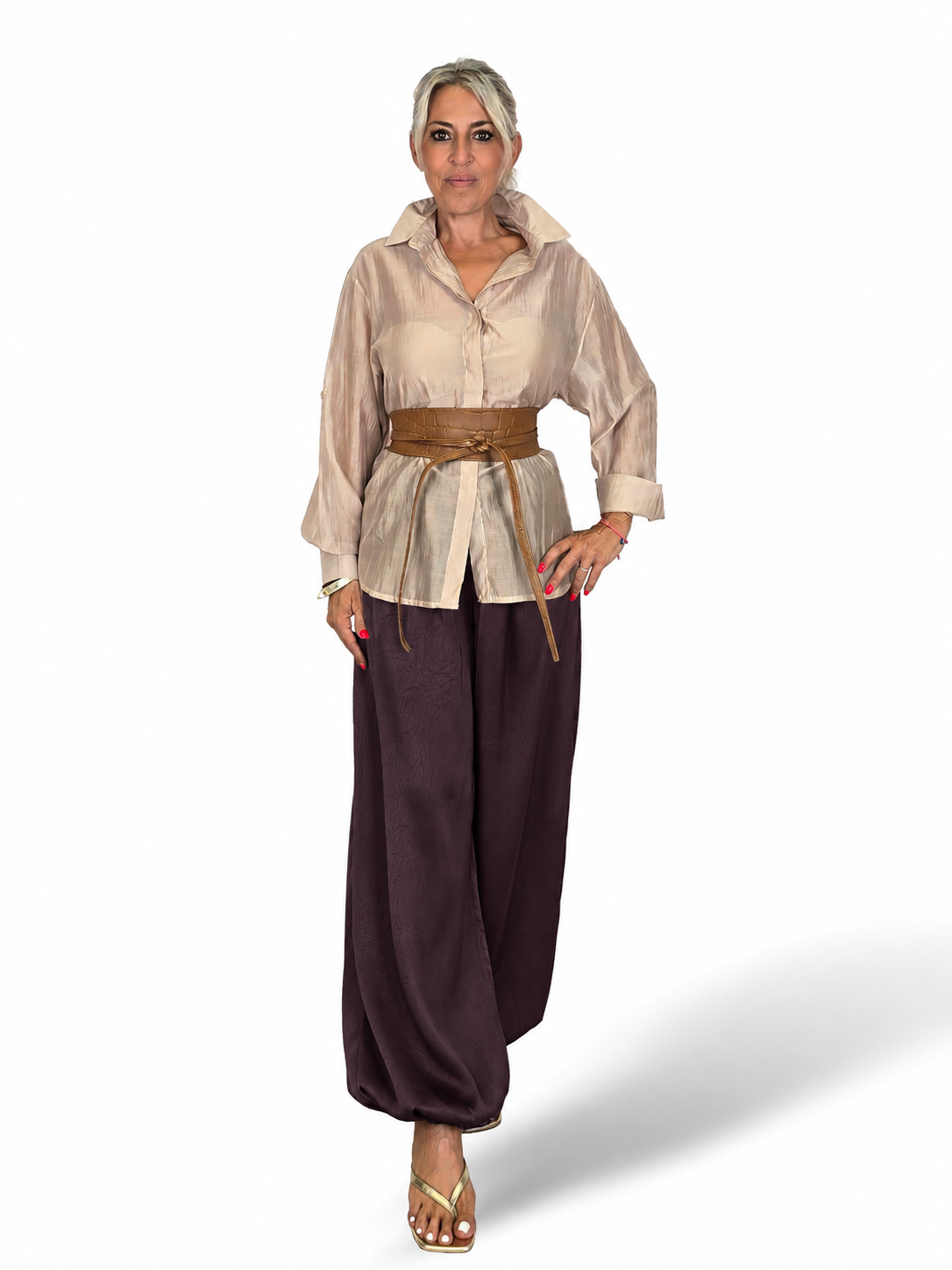 PANTALON SATEN CRASH ALADIN