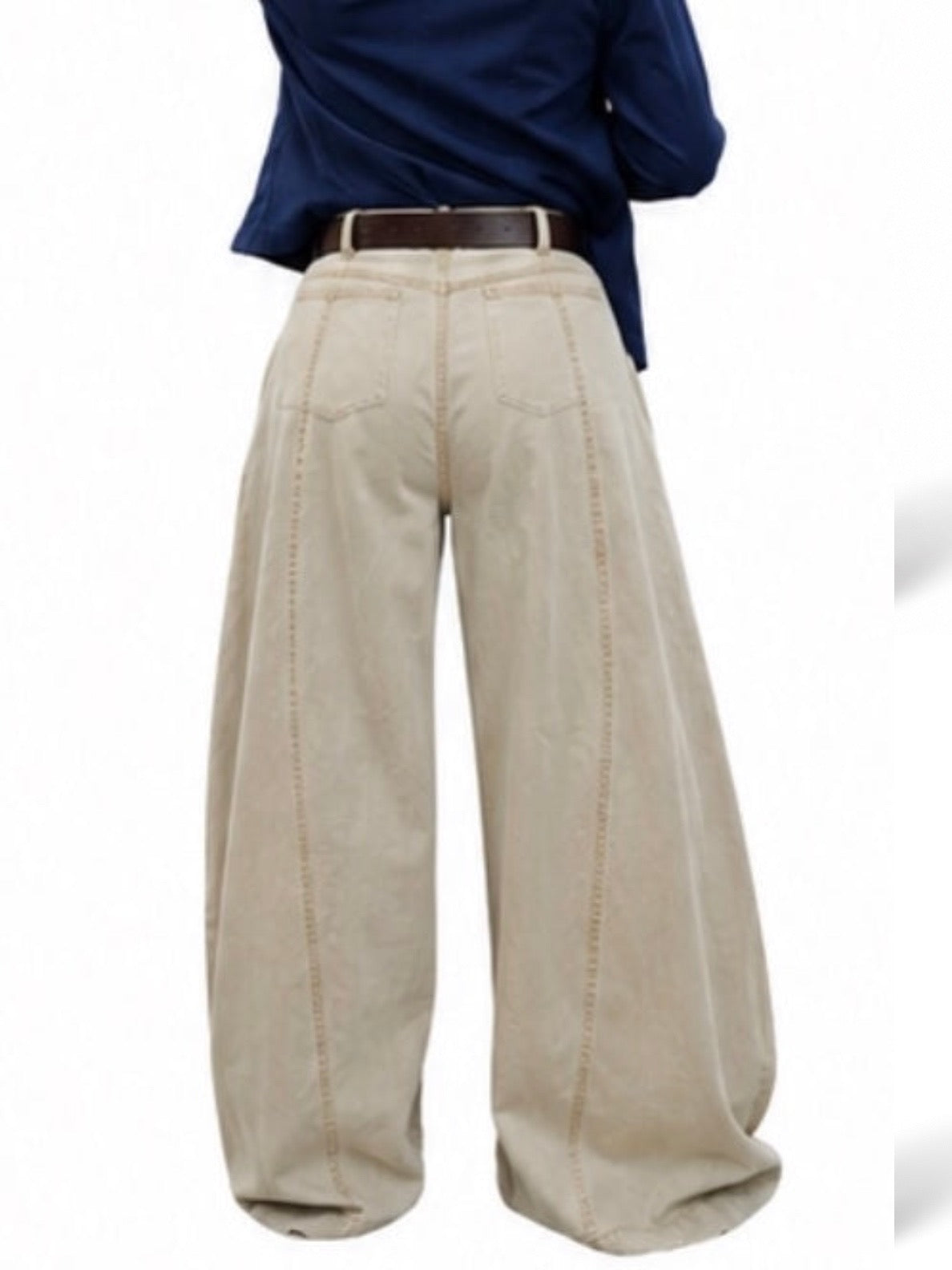 JOT CUT WIDE LEG JEANS