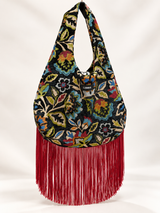 FRINGED GOBELIN BAG