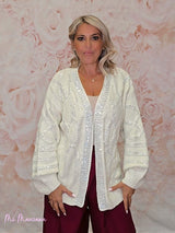 CHAQUETA PUNTO CRISTALES JOT