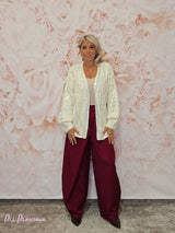 CHAQUETA PUNTO CRISTALES JOT