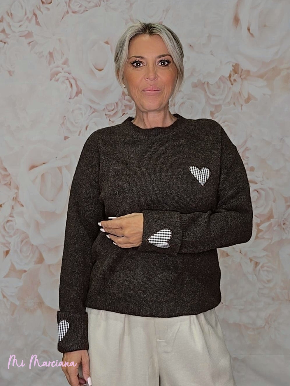 JERSEY HEART GINGHAM JOT