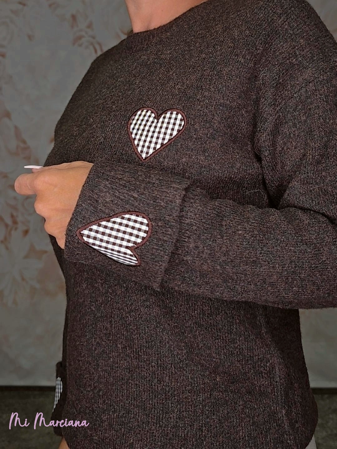 JERSEY HEART GINGHAM JOT