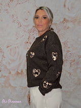 JERSEY HEARTS PRINT JOT