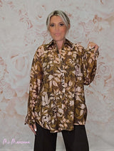 CAMISOLA ESTAMPADA FLORES STRASS JOT