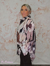 CAMISA ESTAMPADA  FLORES STRASS JOT