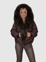 ABRIGO ANORAK PELO CAPUCHA JOT