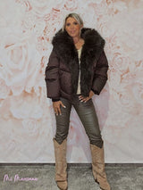 ABRIGO ANORAK PELO CAPUCHA JOT