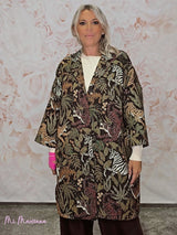 CHAQUETA OVERSIZE GOBELINO FLORAL JOT