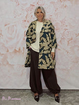 CHAQUETA OVERSIZE GOBELINO FLORAL JOT