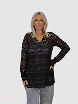 CAMISETA ENCAJE ESCOTE PICO JOT