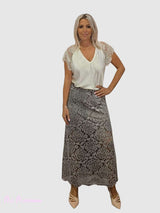FALDA MIDI ENCAJE JOT