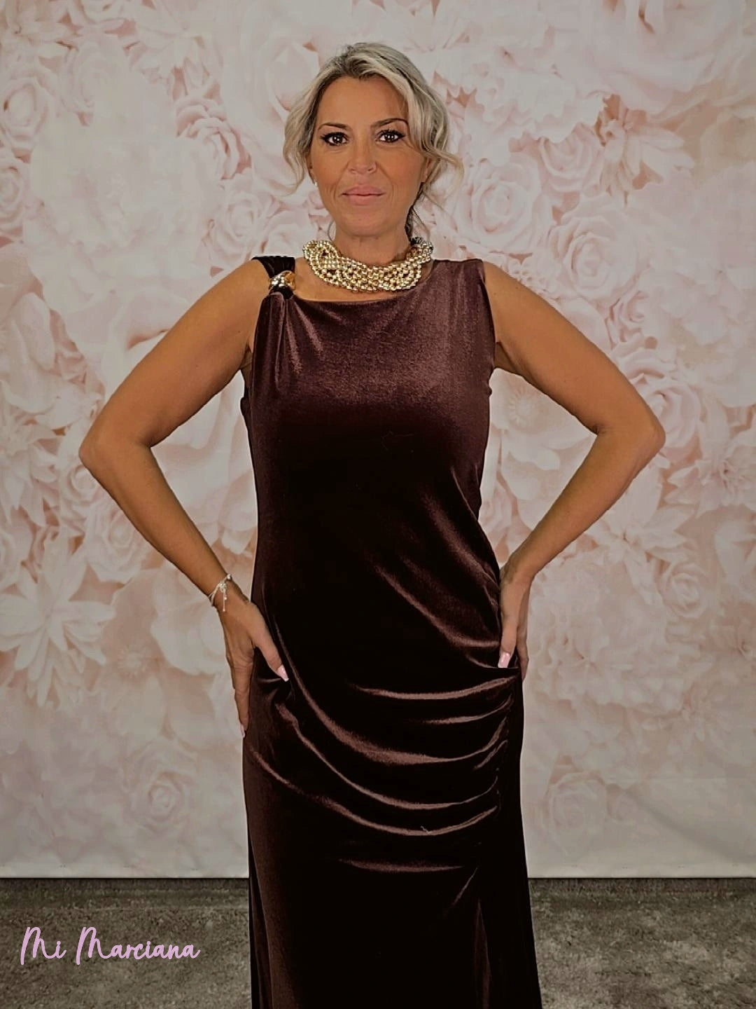 SPILLA PER ABITO IN VELLUTO