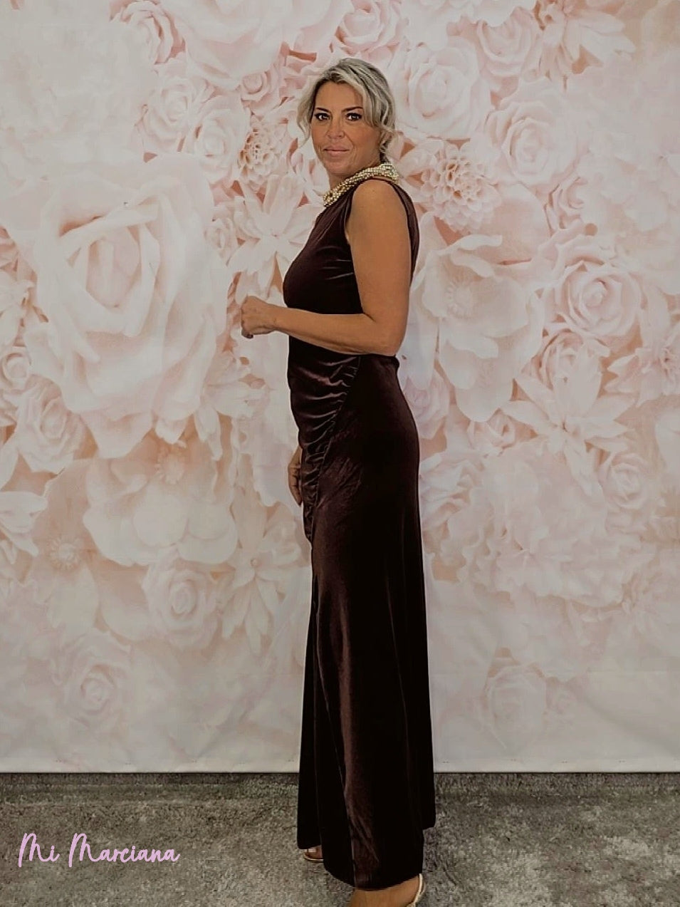 SPILLA PER ABITO IN VELLUTO