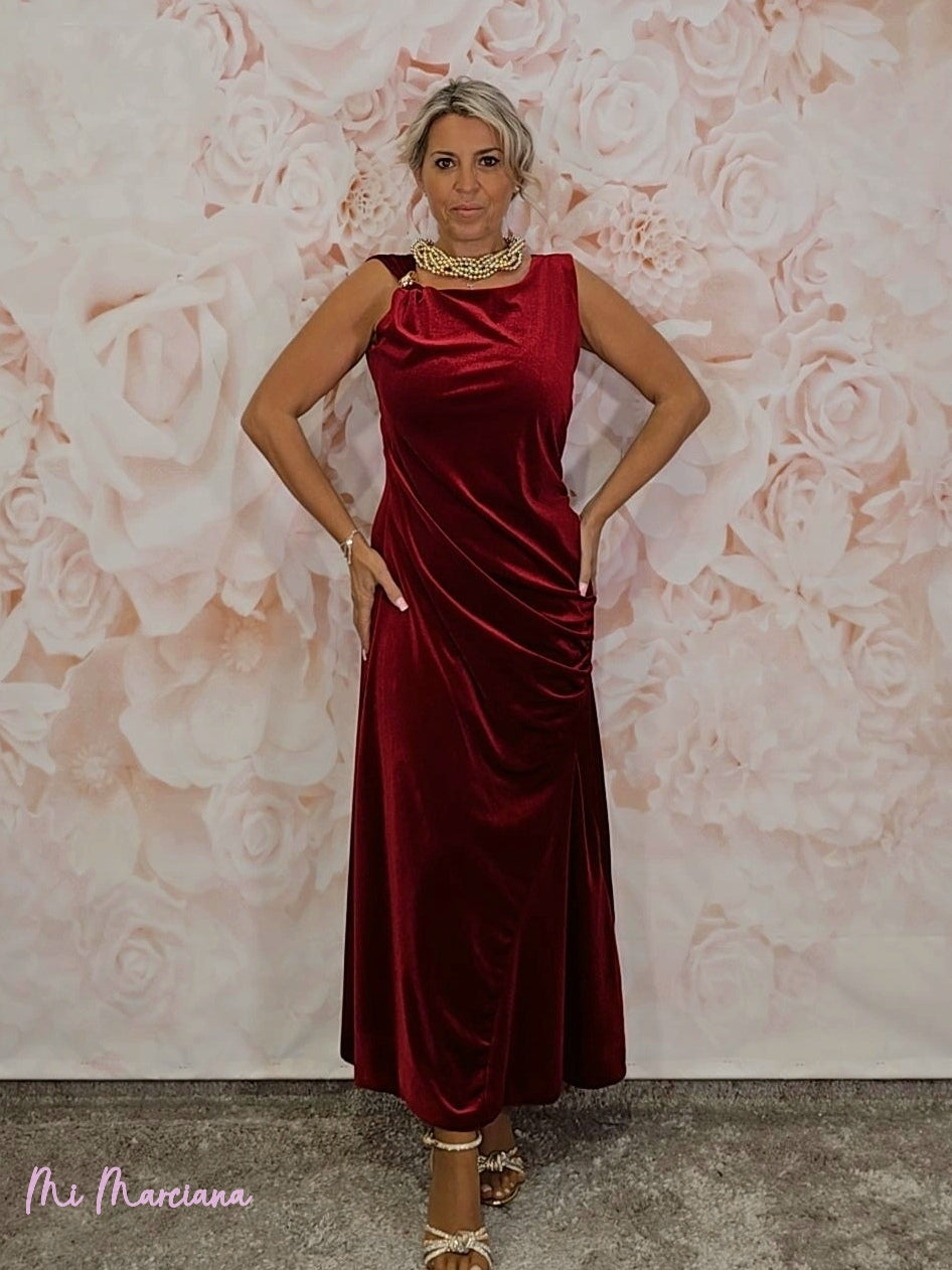 SPILLA PER ABITO IN VELLUTO