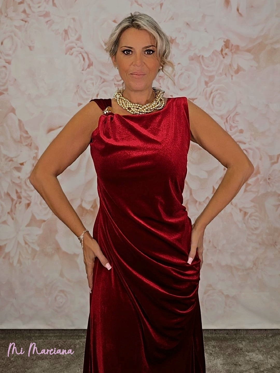 SPILLA PER ABITO IN VELLUTO