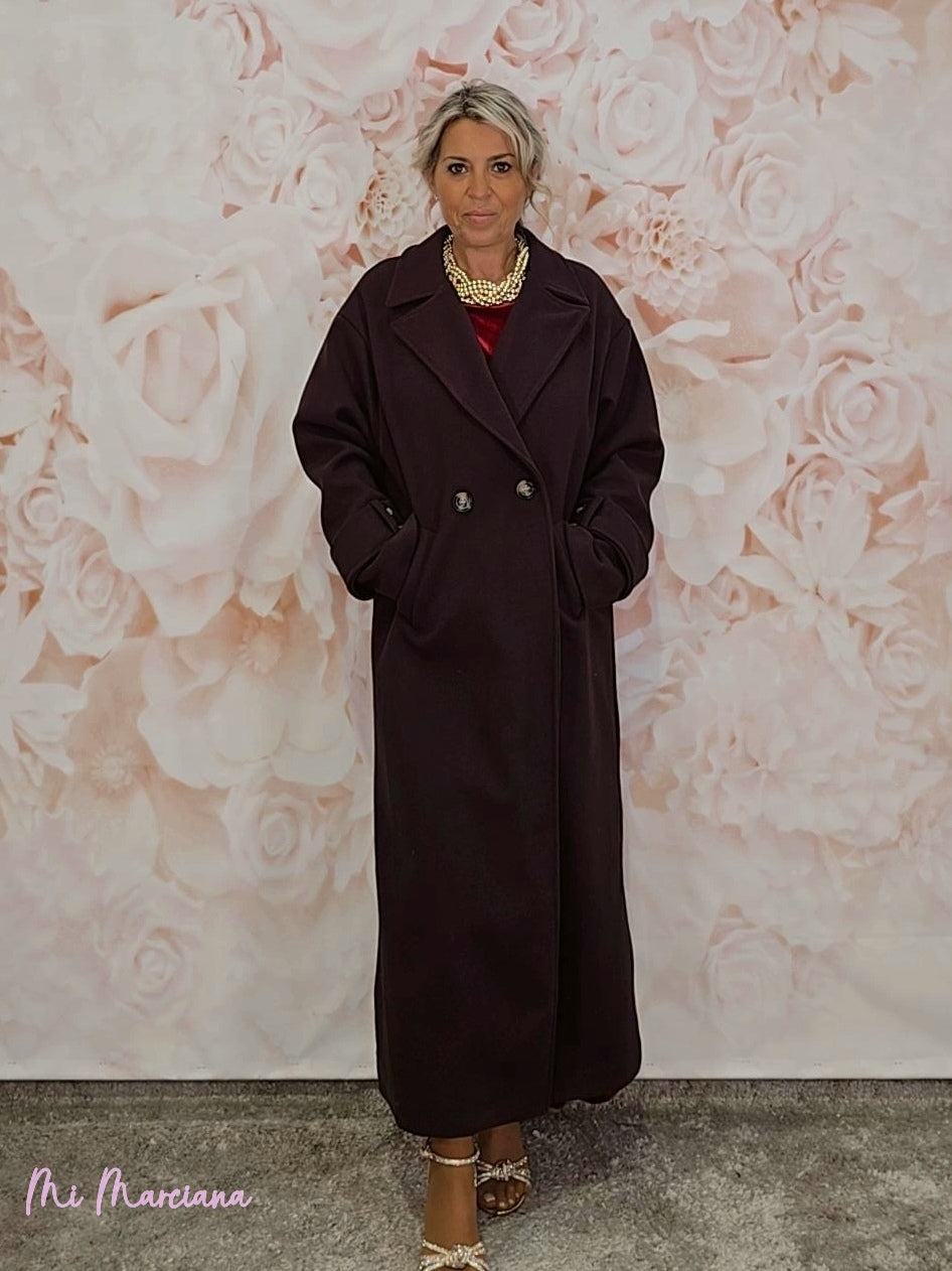 ABRIGO OVERSIZE PAÑO