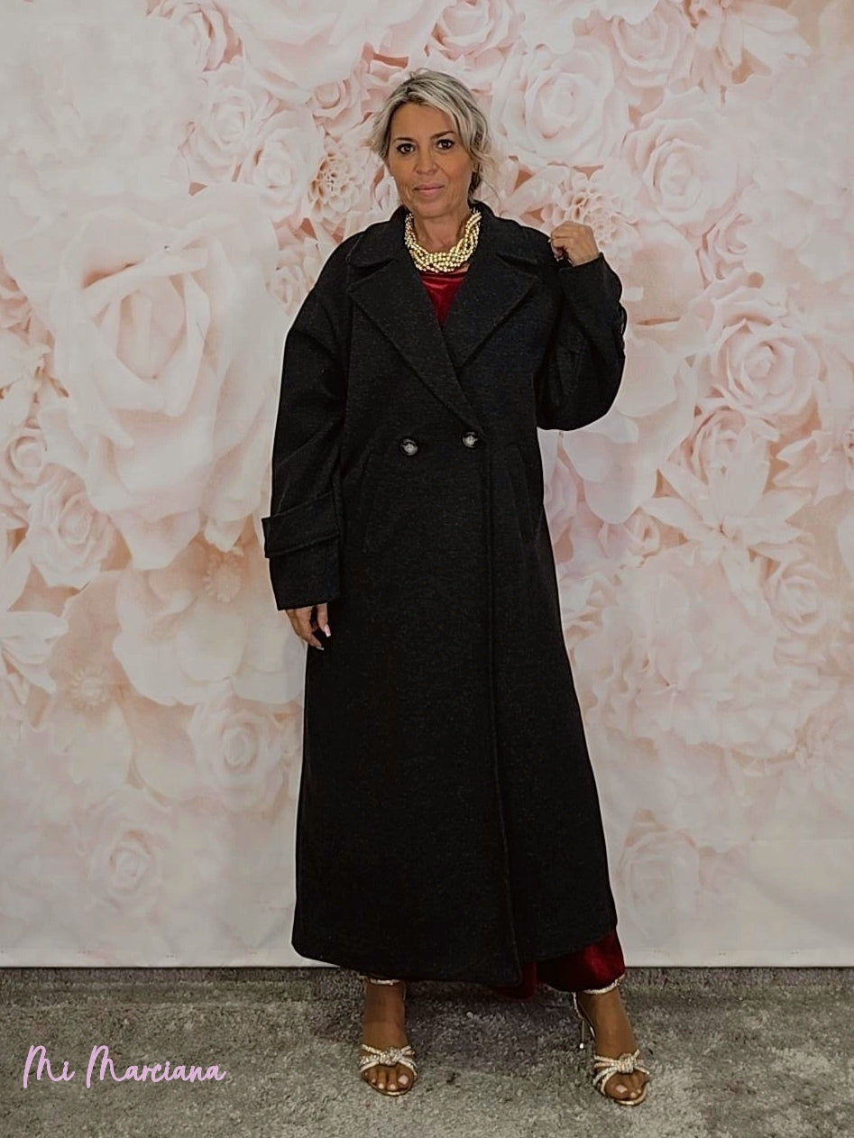 ABRIGO OVERSIZE PAÑO