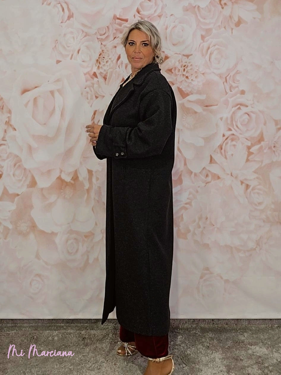 ABRIGO OVERSIZE PAÑO