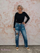 JEANS SNOOPY CORAZÓN STRASS