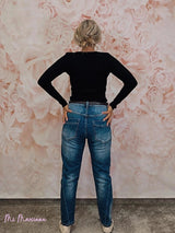 JEANS SNOOPY CORAZÓN STRASS