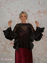 TOP TUL VOLANTES JOT