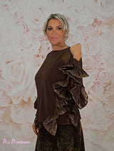 TOP TUL VOLANTES JOT