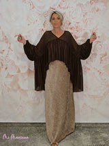 TÚNICA ASIMÉTRICA TUL JOT