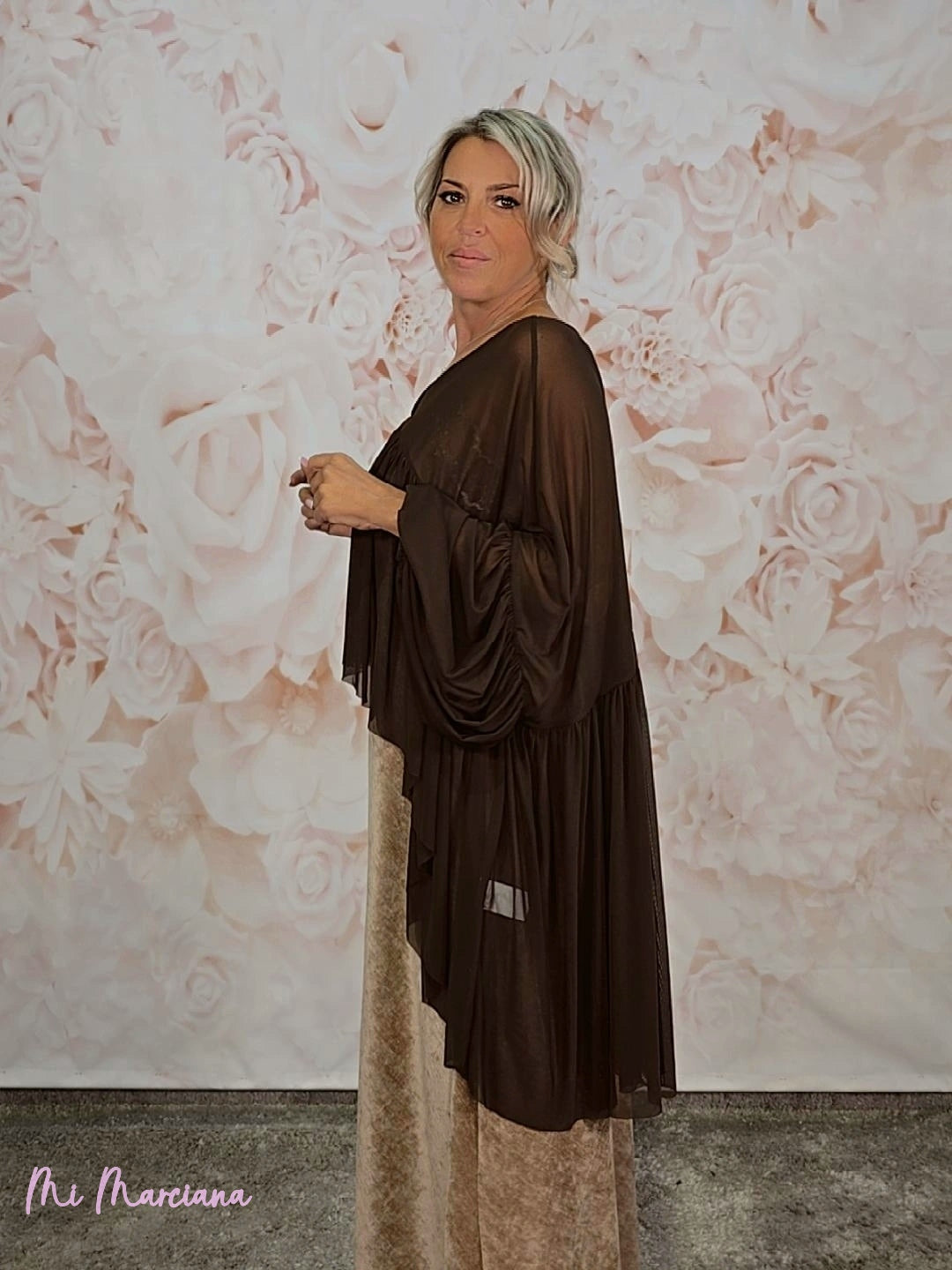 TÚNICA ASIMÉTRICA TUL JOT