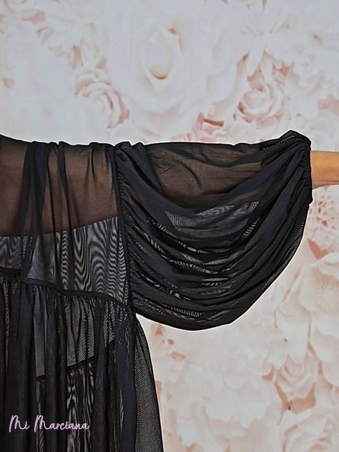 TÚNICA ASIMÉTRICA TUL JOT