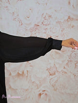 BLUSA GASA MANGAS PLISADA