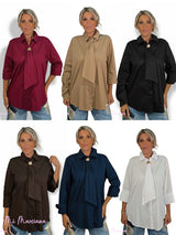 CAMISA CORBATA BROCHE JOT