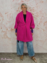 CAPPOTTO CON MANICHE A RIGHE JOT