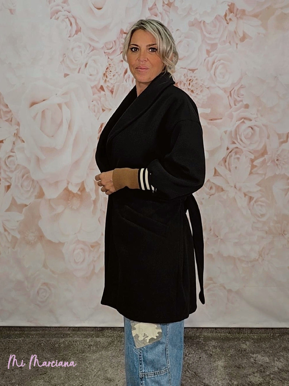 ABRIGO MANGAS RAYAS JOT