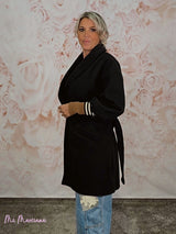 ABRIGO MANGAS RAYAS JOT