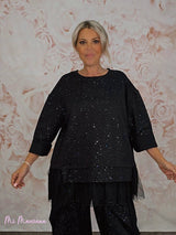 SUDADERA GLITTER TUL