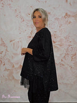 SUDADERA GLITTER TUL